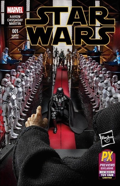 Marvel 2015 Star Wars #1 Hasbro Toyfair Previews Exclusive Cover